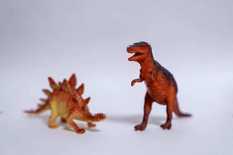 モザイク写真の例